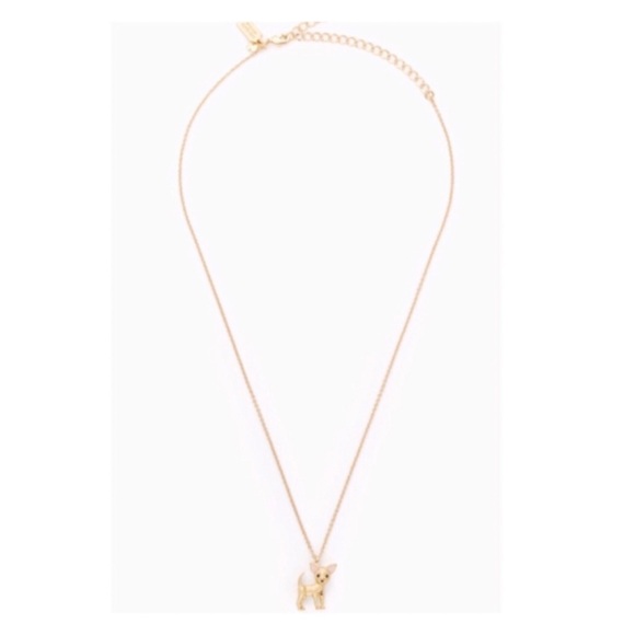 Kate Spade • Haute Stuff Chihuahua Necklace - Picture 3 of 5
